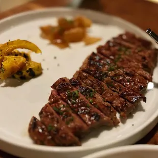 Kalbi strip steak