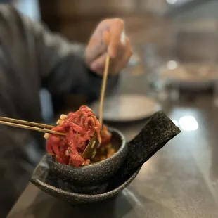 Korean Steak Tartare