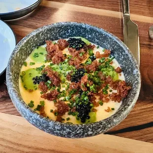 Steamed Egg and Caviar