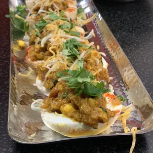 Egg Tapori(Deviled Eggs)