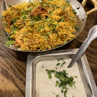 Shrimp Biryani