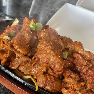 Spicy pork