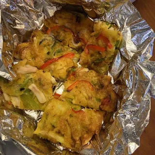 Seafood Pancake