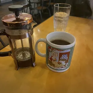 French press coffee