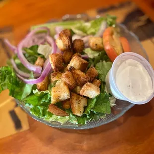 Salad with dinner