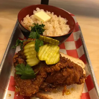 Nashville Fried Chicken Plate