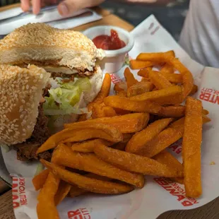 buttermilk fried chicken sandwich