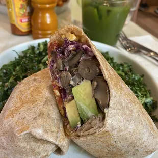Mushroom wrap