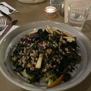 Roasted Vegetable Farro Salad