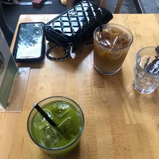 Iced Matcha Lemonade