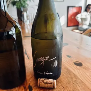 Yummy bottle of Viognier