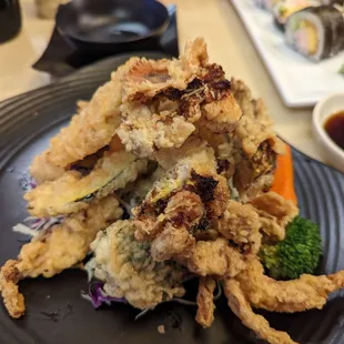 Softshell crab tempura