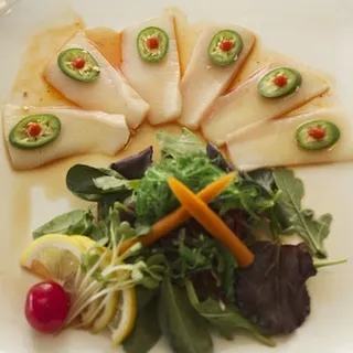 Hamachi with Jalapeno Salad