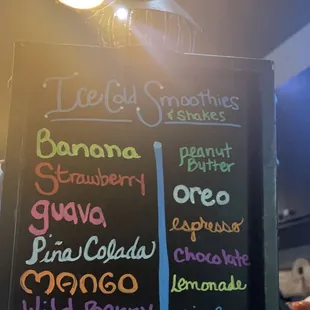 Menu 8*30*21