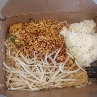 Phad Thai Crispy Tofu