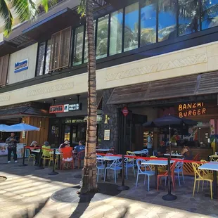 On Kuhio Avenue at International Market Place