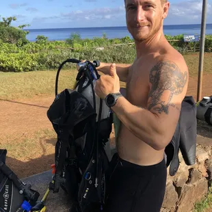 Devin is the best diver I've ever seen and the nicest guy in the world.