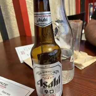 Asahi beer