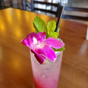 Drinks and food