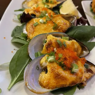 Baked Mussels