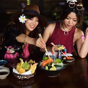 Great sushi and cool atmosphere!