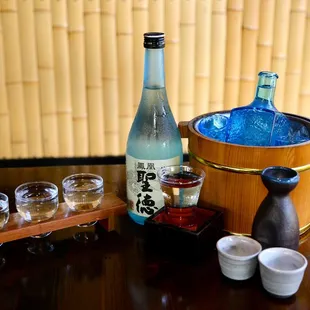 Large Sake Selection