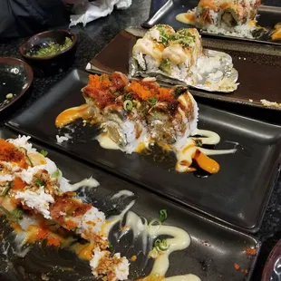 food, sushi and sashimi, sashimi, sushi