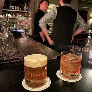 Saint Krampus (left) and Tribute to the Goddess