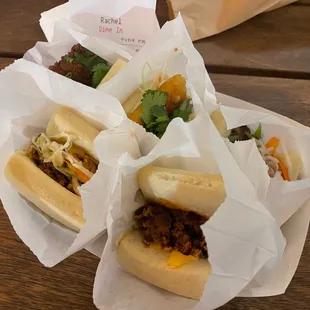 Falafel Bun Tofu Bun Bulgogi Bun