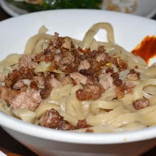 Dan Dan Noodle With Pork