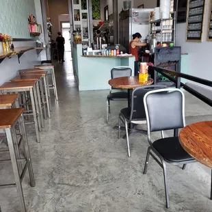 Front dining area