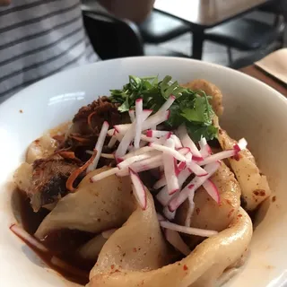 Cumin Braised Lamb with Hand Pulled Biang Biang Noodle