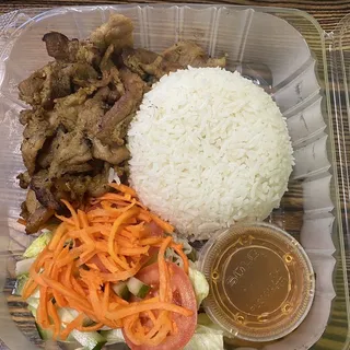 Lemongrass Pork Rice Box