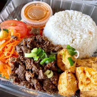 Combo Meats Rice Box