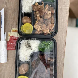 Popcorn Chicken with Rice, 8/10. Pork Belly with Rice, 6/10 - I didn't personally like this but other people liked it!