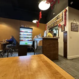 Waiting for my yummy lunch takeout! This place is FAST