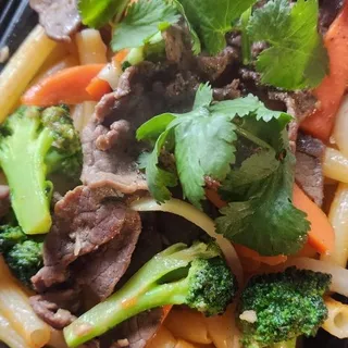 Stir Fry Beef Viet Style Over Fried Rice