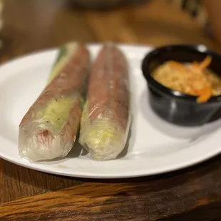 Goi cuon nem nuong