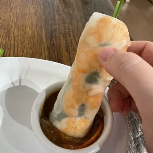 Shrimp spring roll