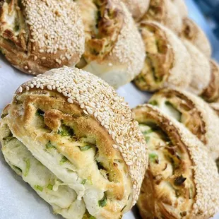 Limited time: Toasted Sesame and Scallion Bread