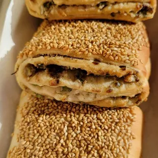 Sesame buns