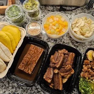 My order (8/3/2024).... a little of everything, including the Elite 4 special during The Great Food Truck Race!