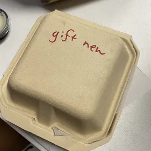 And they gift you items for you to try (it's rare for business's to do this)