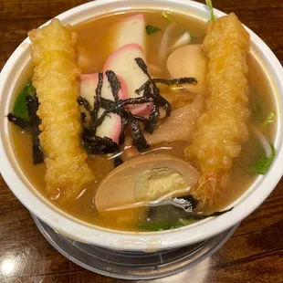 Seafood ramen