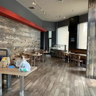 Right side of restaurant