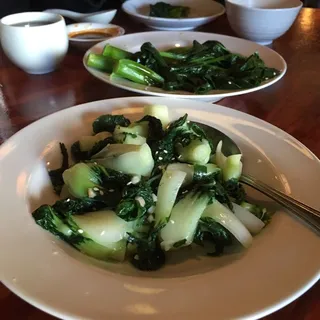 Baby Bok Choy w/ Garlic