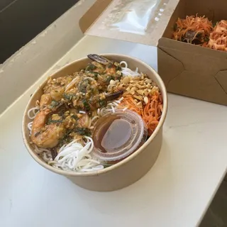 Garlic Butter Shrimp Vermicelli Bowl