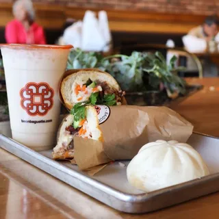 Salted Egg & Pork Bao