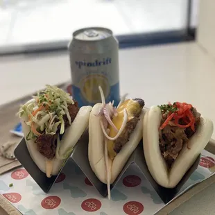 The Crispy Chick, The Prime Time and The Lil Bao Wow