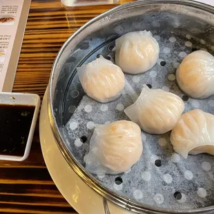Crystal Shrimp Dumplings (6pcs)